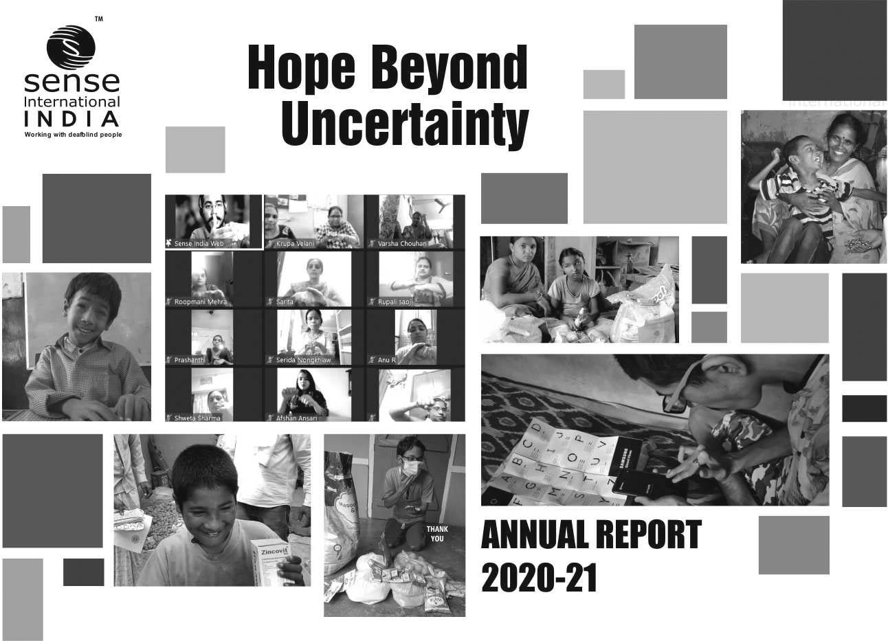 Annual Report of Sense International India for the year 2020 - 2021 class=