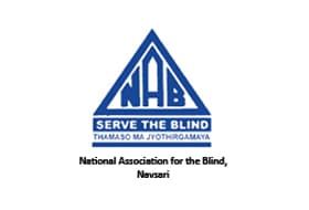 National Association for the Blind Logo, Navsari